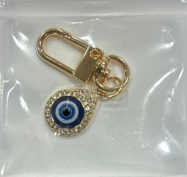 Tear Drop Evil Eye Key Chain