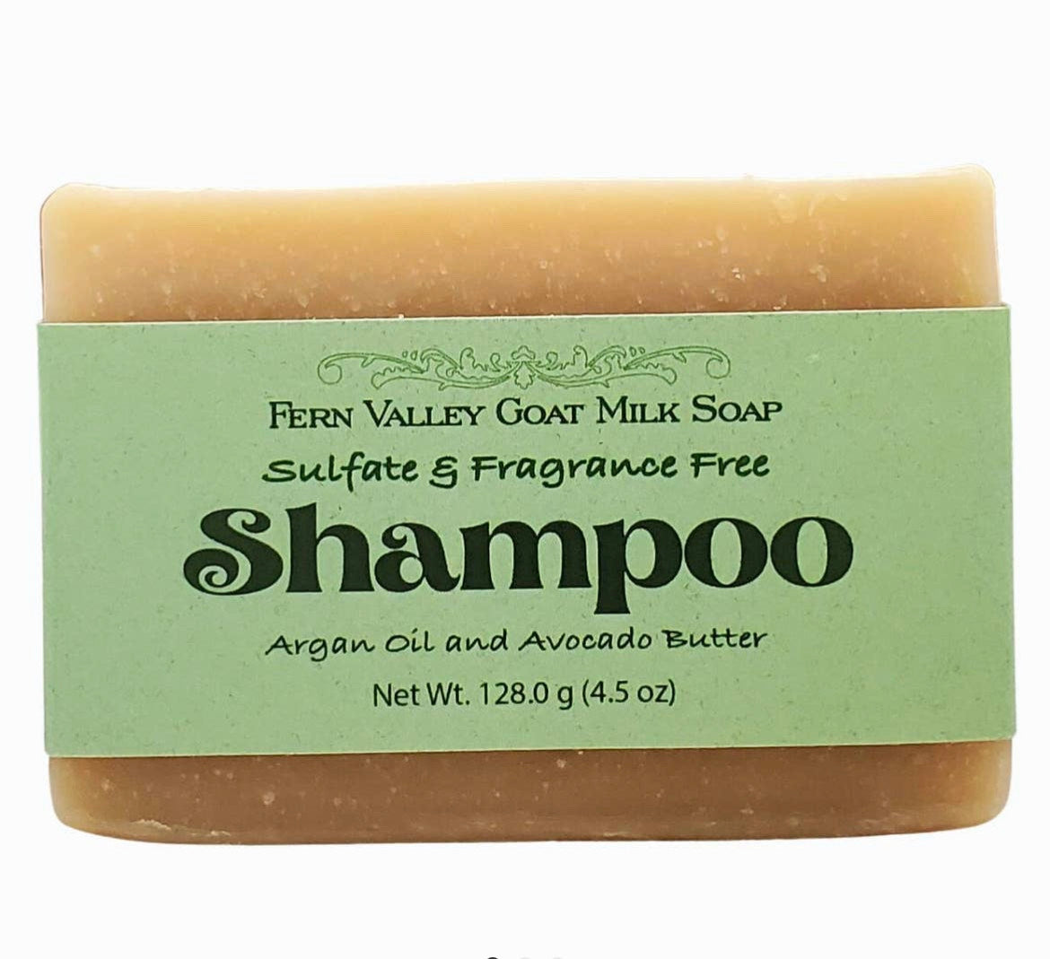 Handmade Goat Milk Shampoo Bar | Argan Oil & Avocado Butter