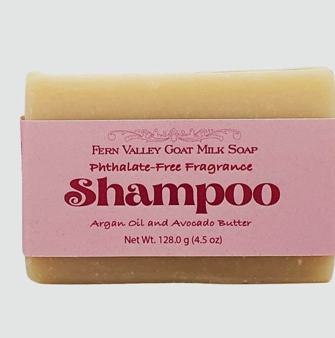Handmade Goat Milk Shampoo Bar | Argan Oil & Avocado Butter