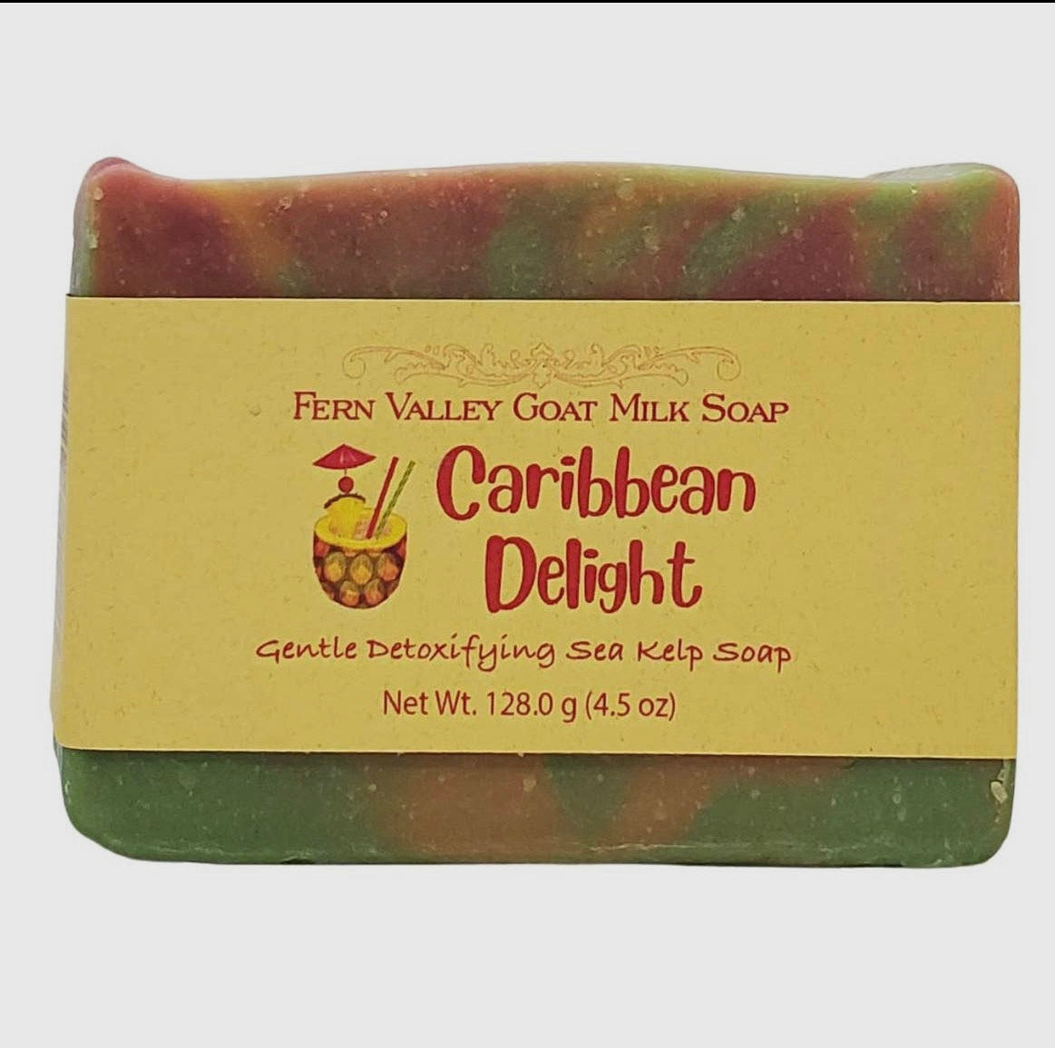 Natural Goat Milk Soap | Caribbean Delight Detoxifying Sea Kelp