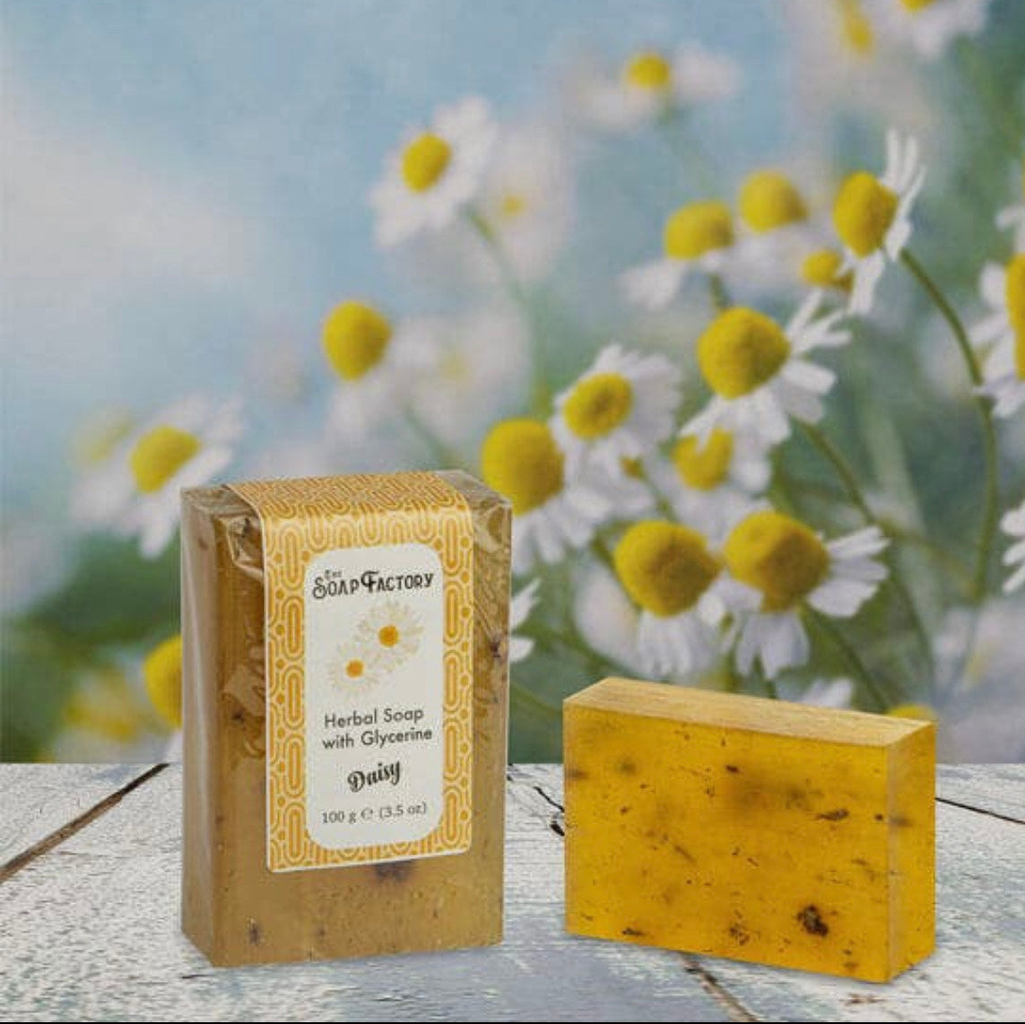 Daisy Glycerine Soap w/ Evil Eye-Moisturizing & Revitalizing