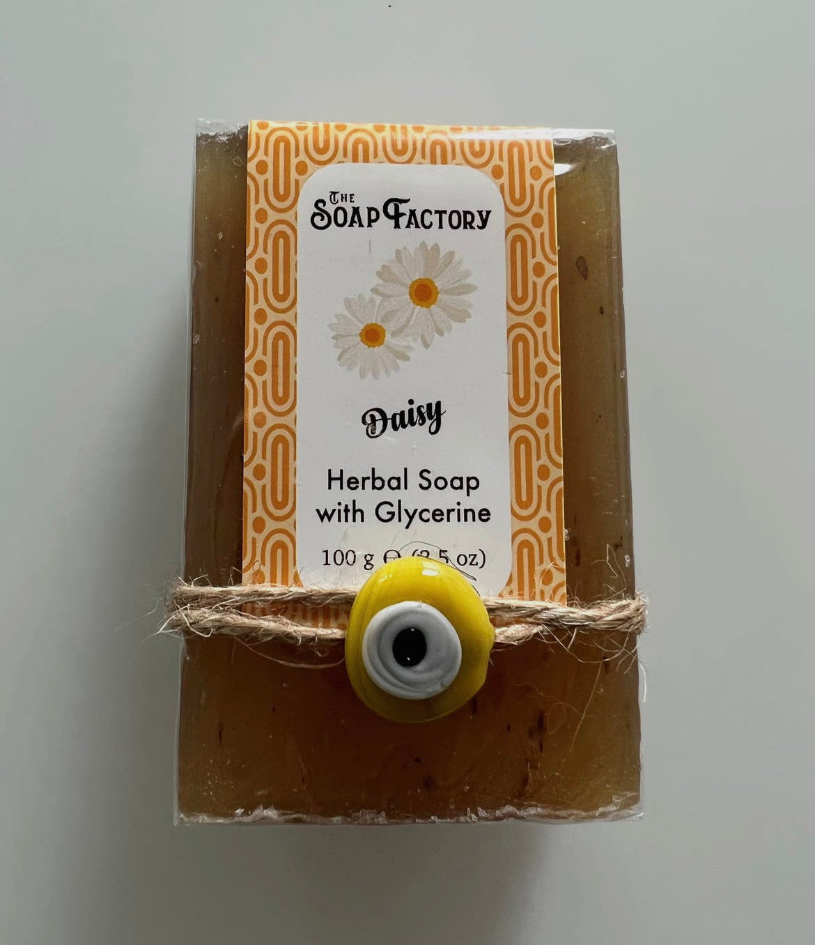 Daisy Glycerine Soap w/ Evil Eye-Moisturizing & Revitalizing