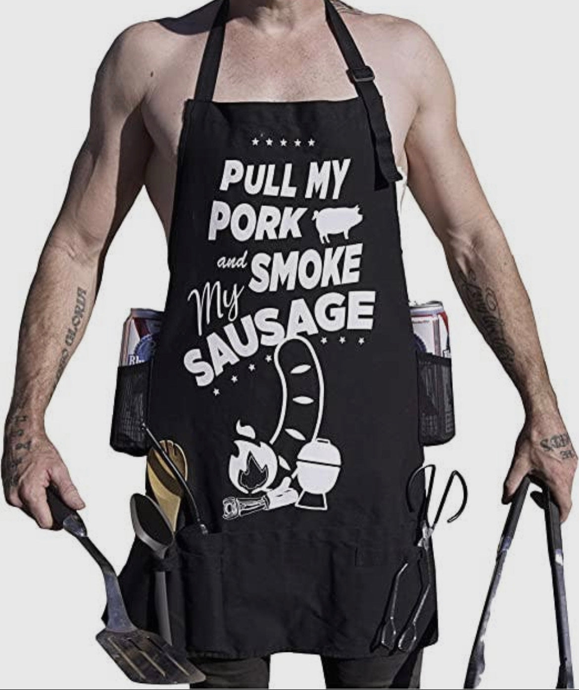 'Pull My Pork' - Bbq Apron