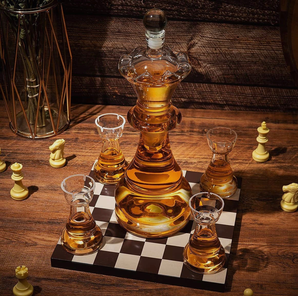 New Chess Decanter Set