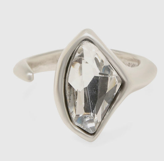 CHANOUR Handmade Crystal Brass Ring