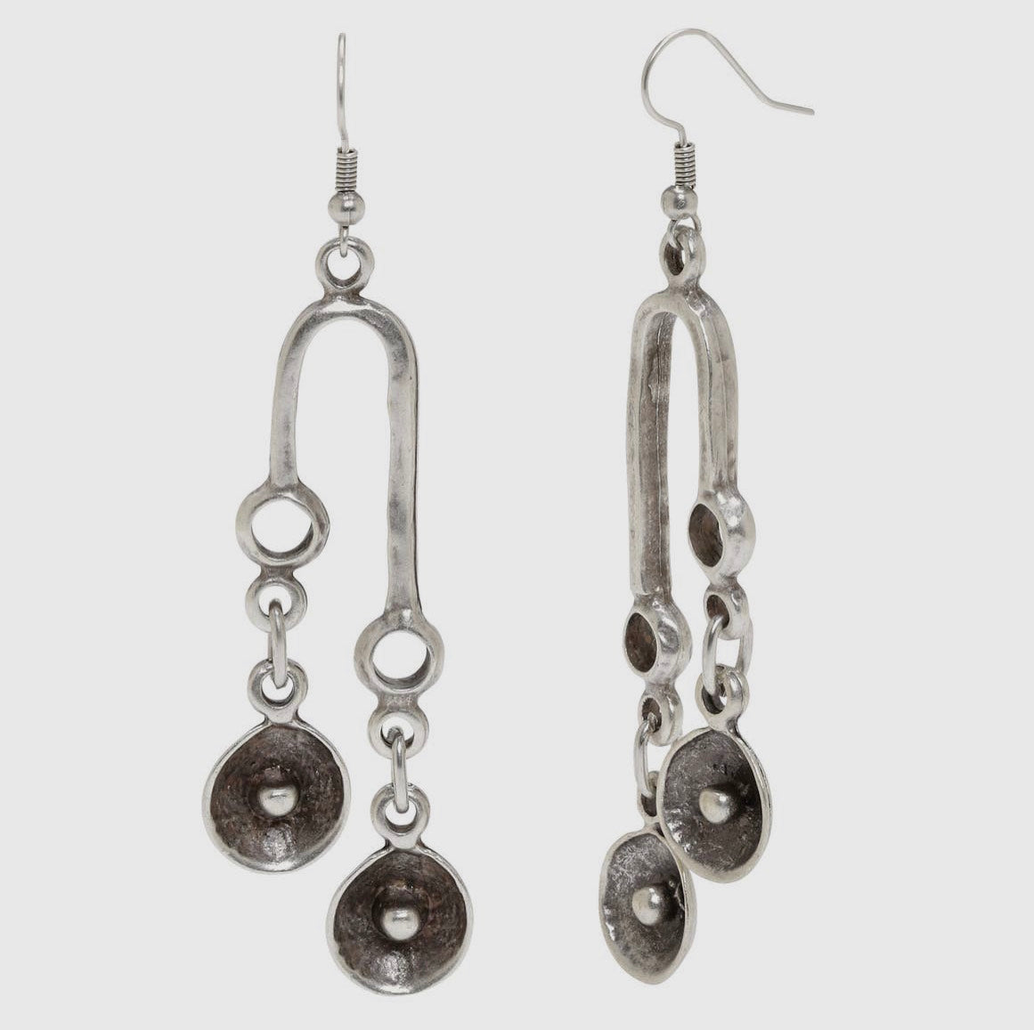 Handmade Pewter Earrings - KU150