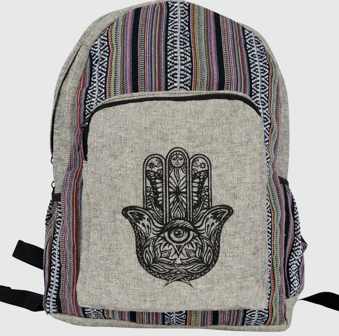 Hamsa Cotton Backpack