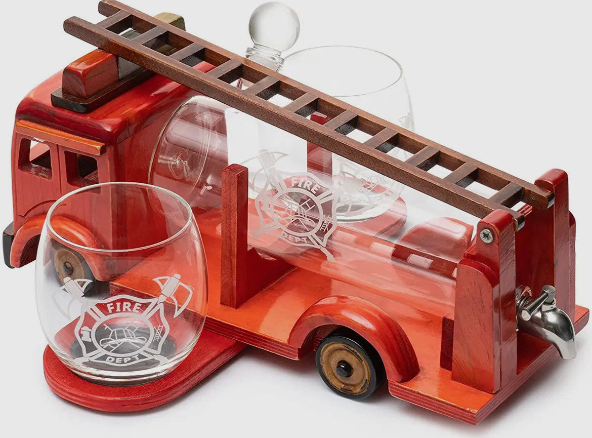 Firetruck Decanter