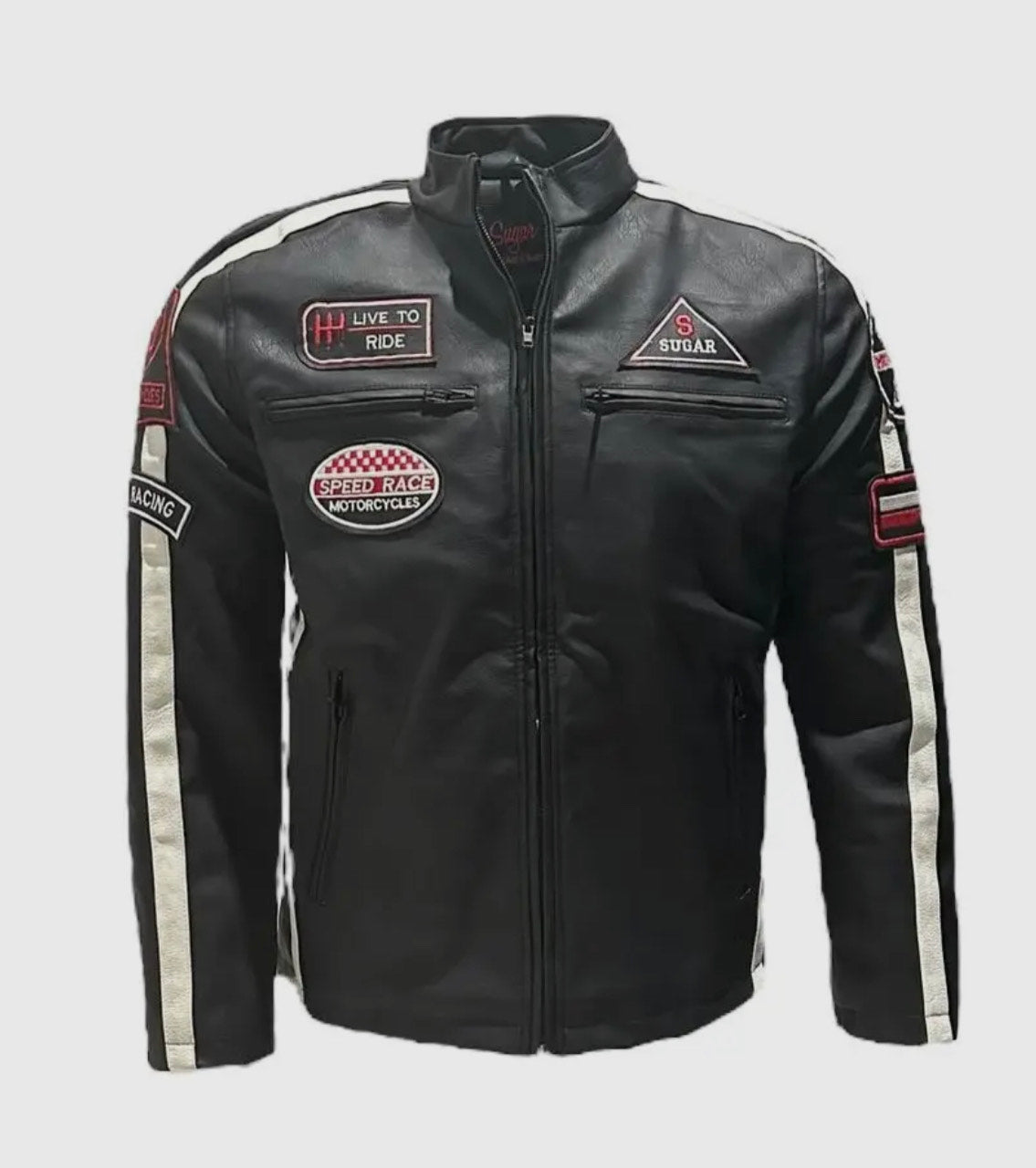 Sugar - Deran Men's Biker Jacket