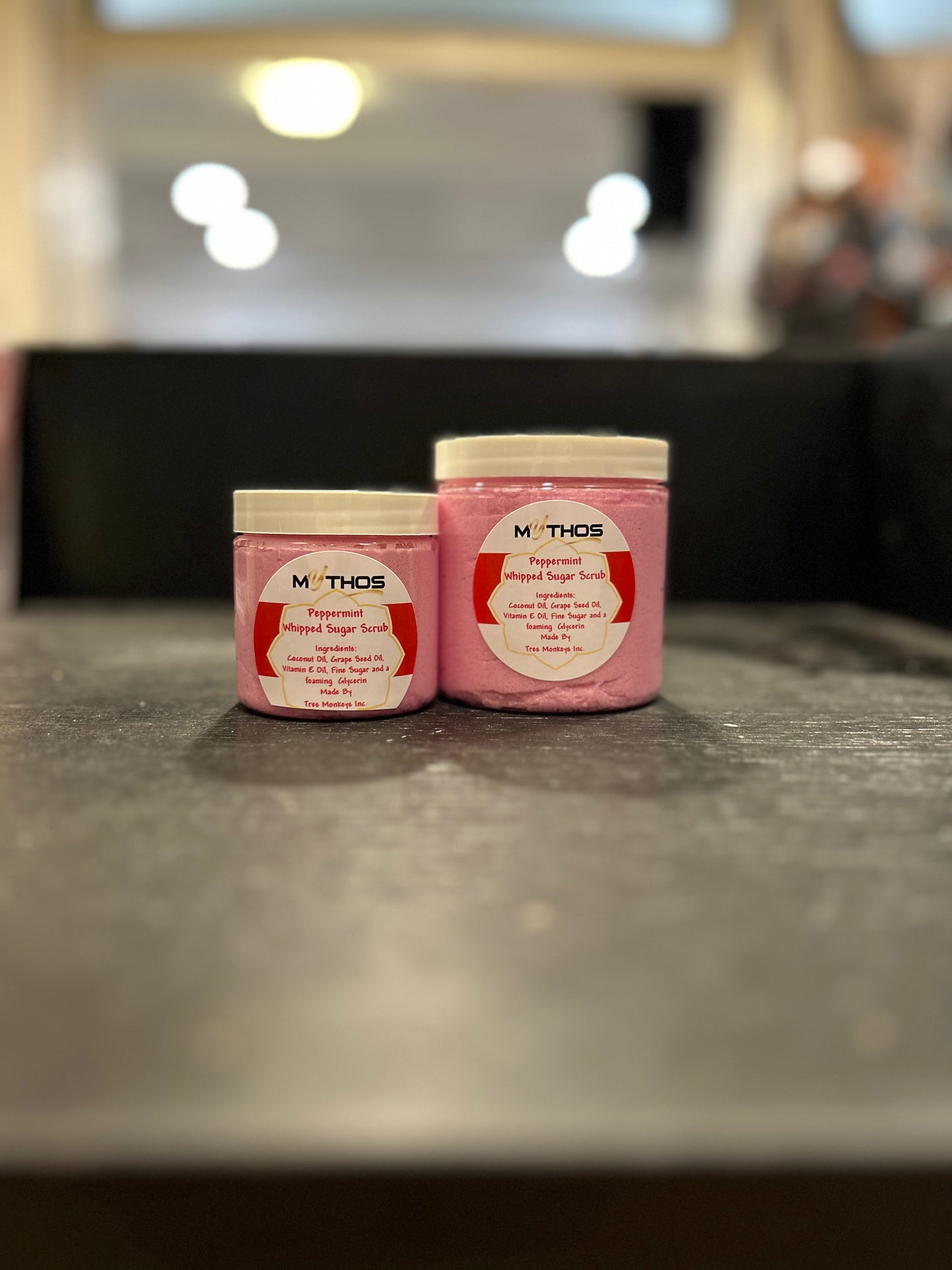 Peppermint Sugar Scrub