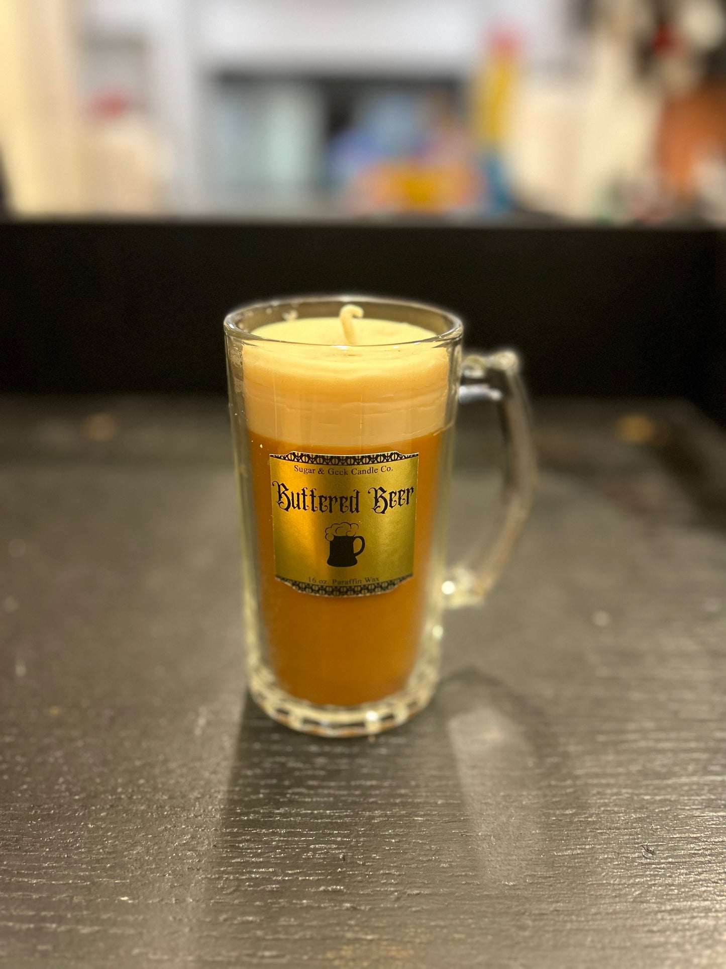 Buttered Beer Candle