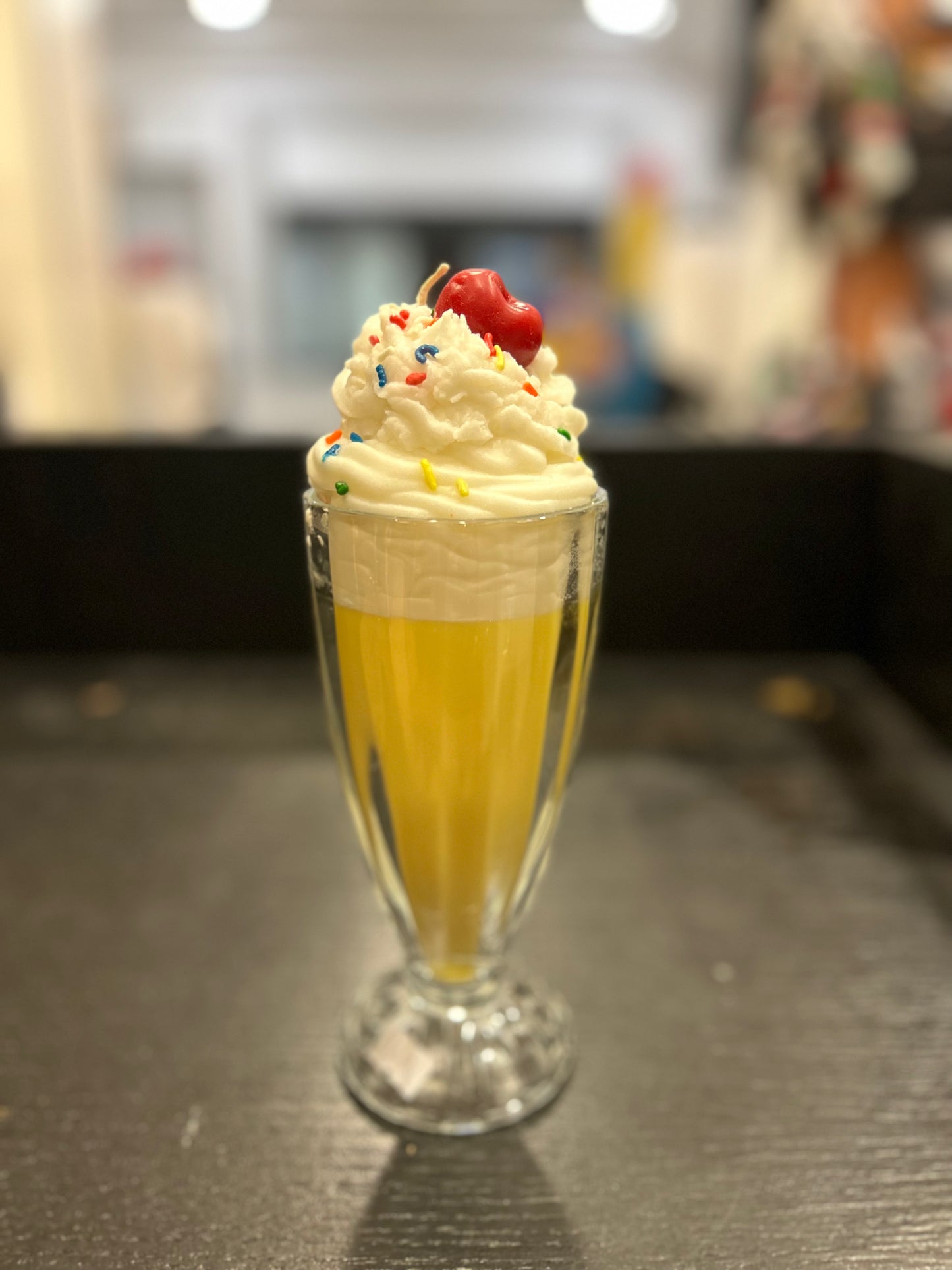 Novelty Milkshake Candle