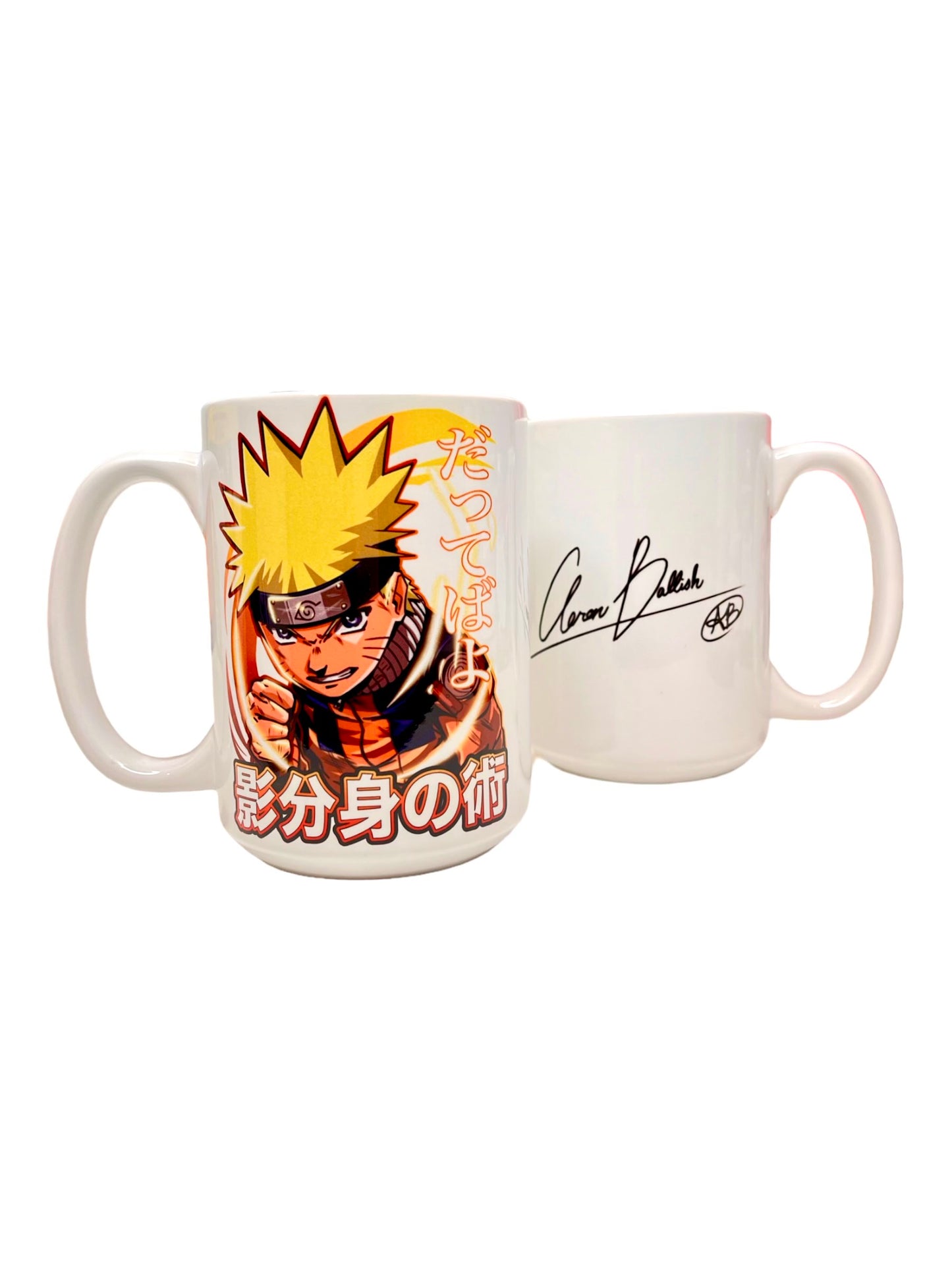 Naruto Mug by Aaron Ballish