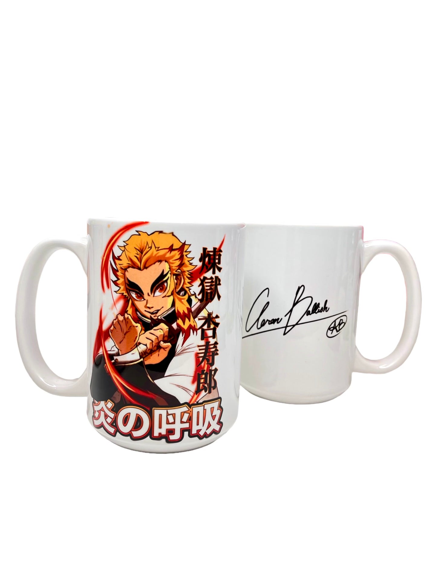 Rengoku Mug by AAron Ballish