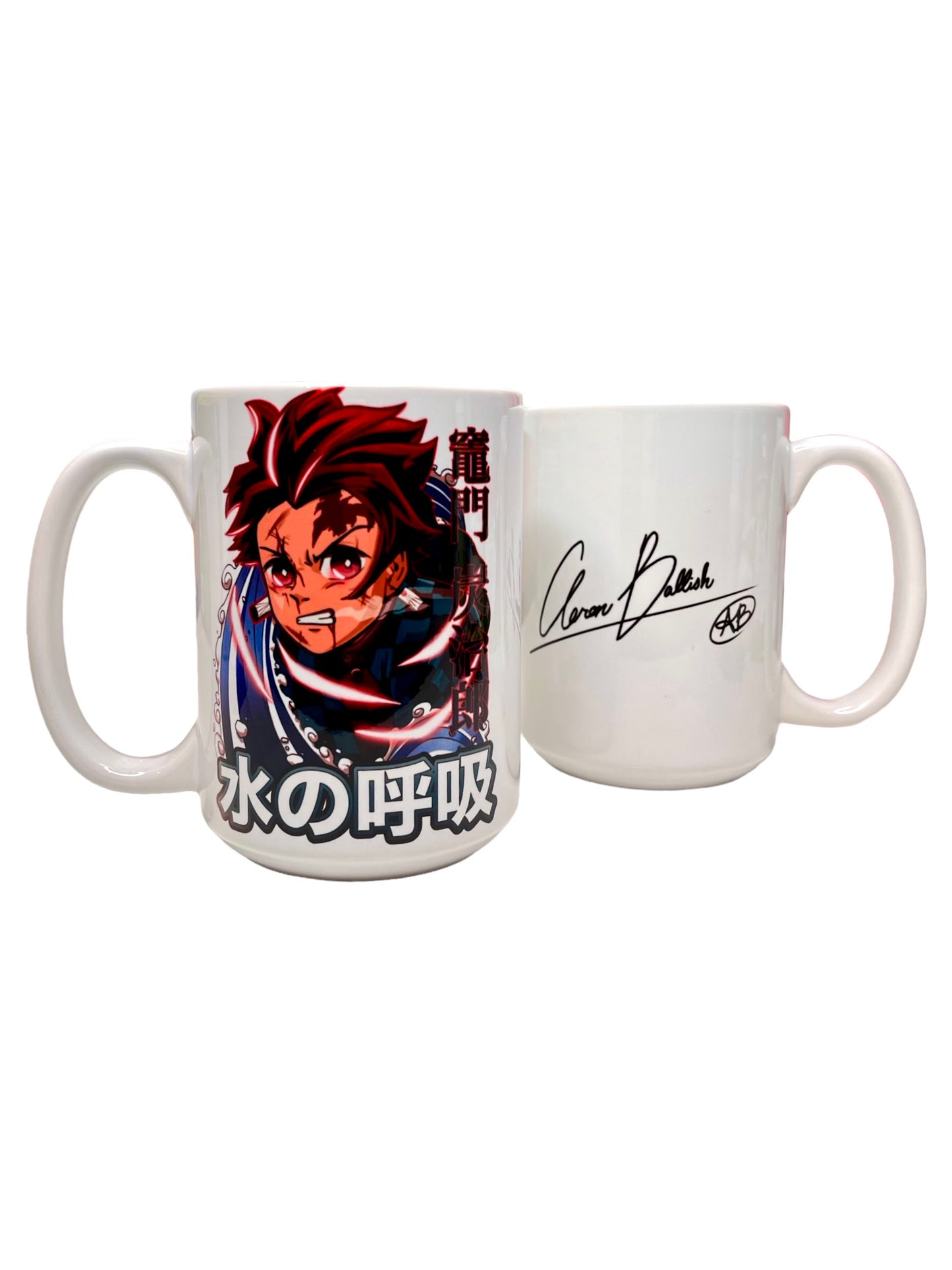Tanjiro Mug by Aaron Ballish