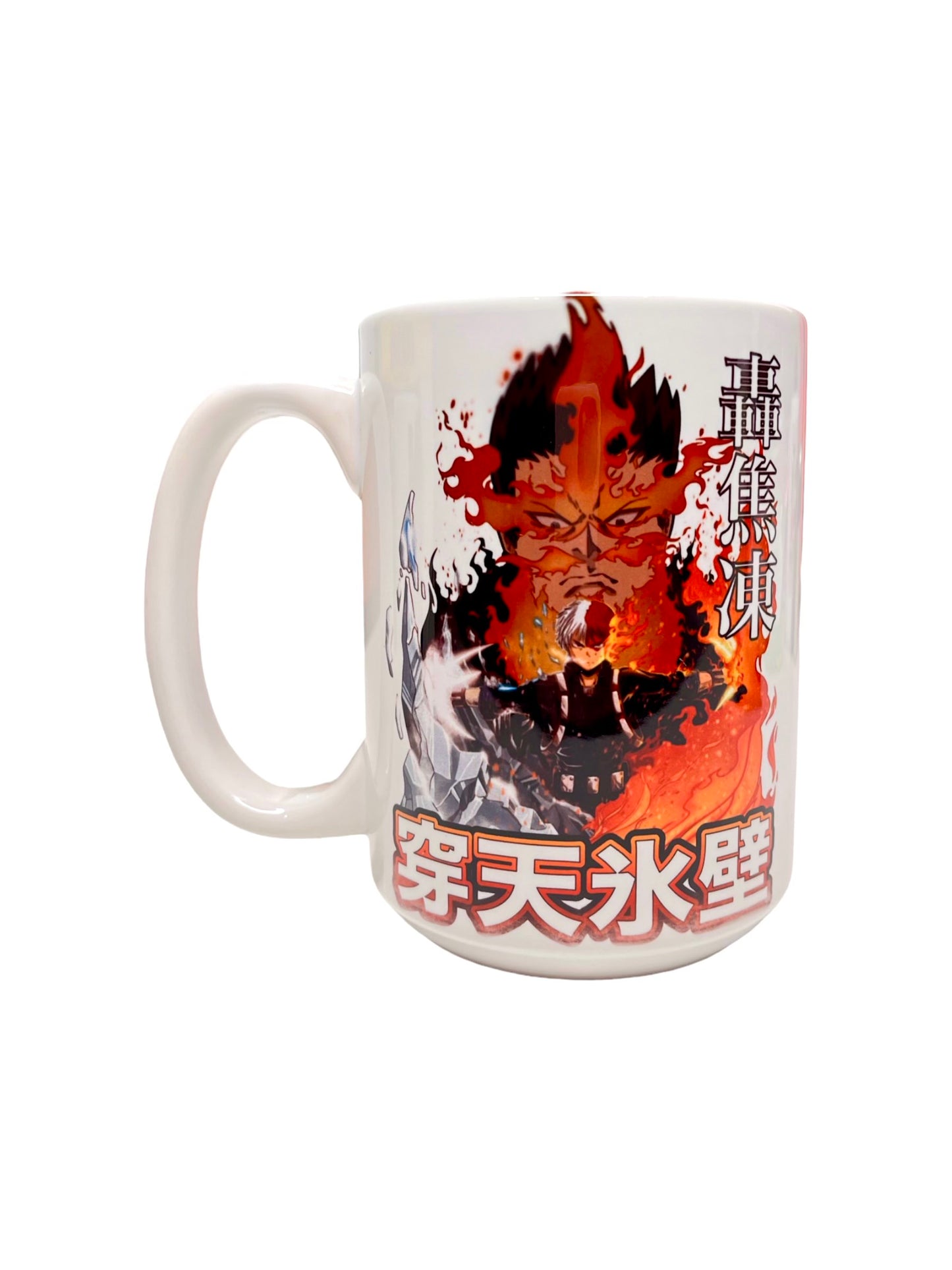 Todoroki Mug by Aaron Ballish