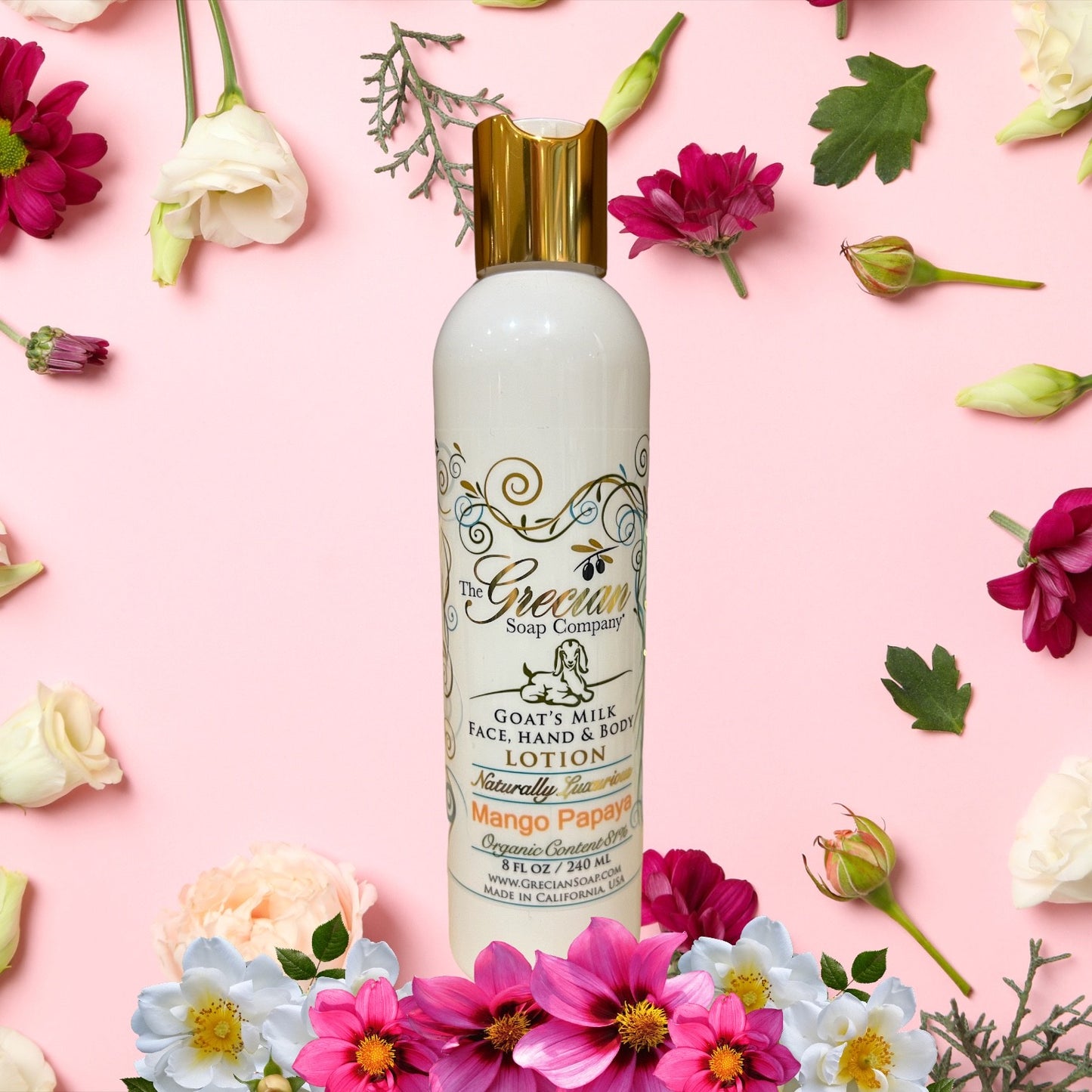 GRECIAN SOAP Mango Papaya Lotion