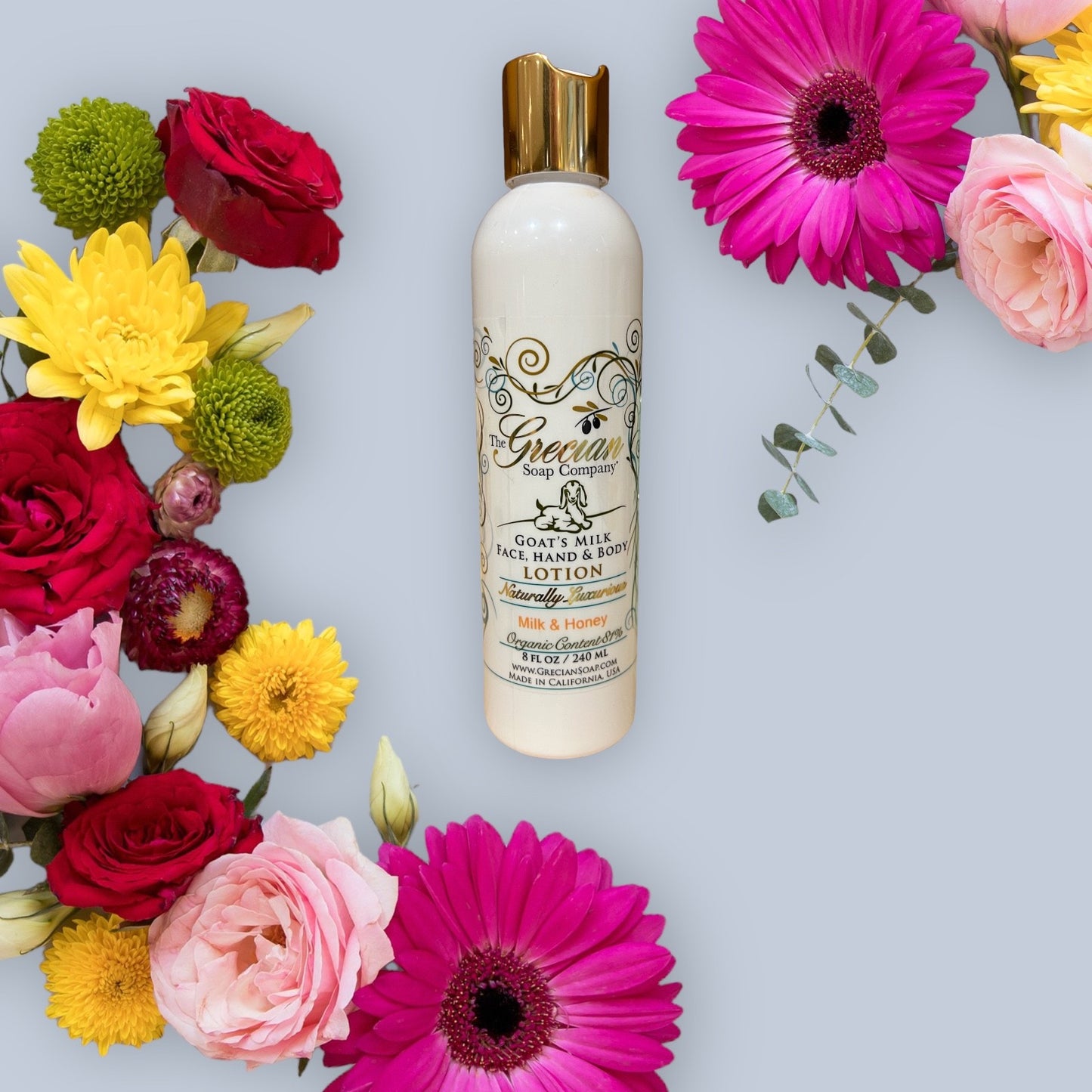 GRECIAN SOAP Milk and Honey Lotion