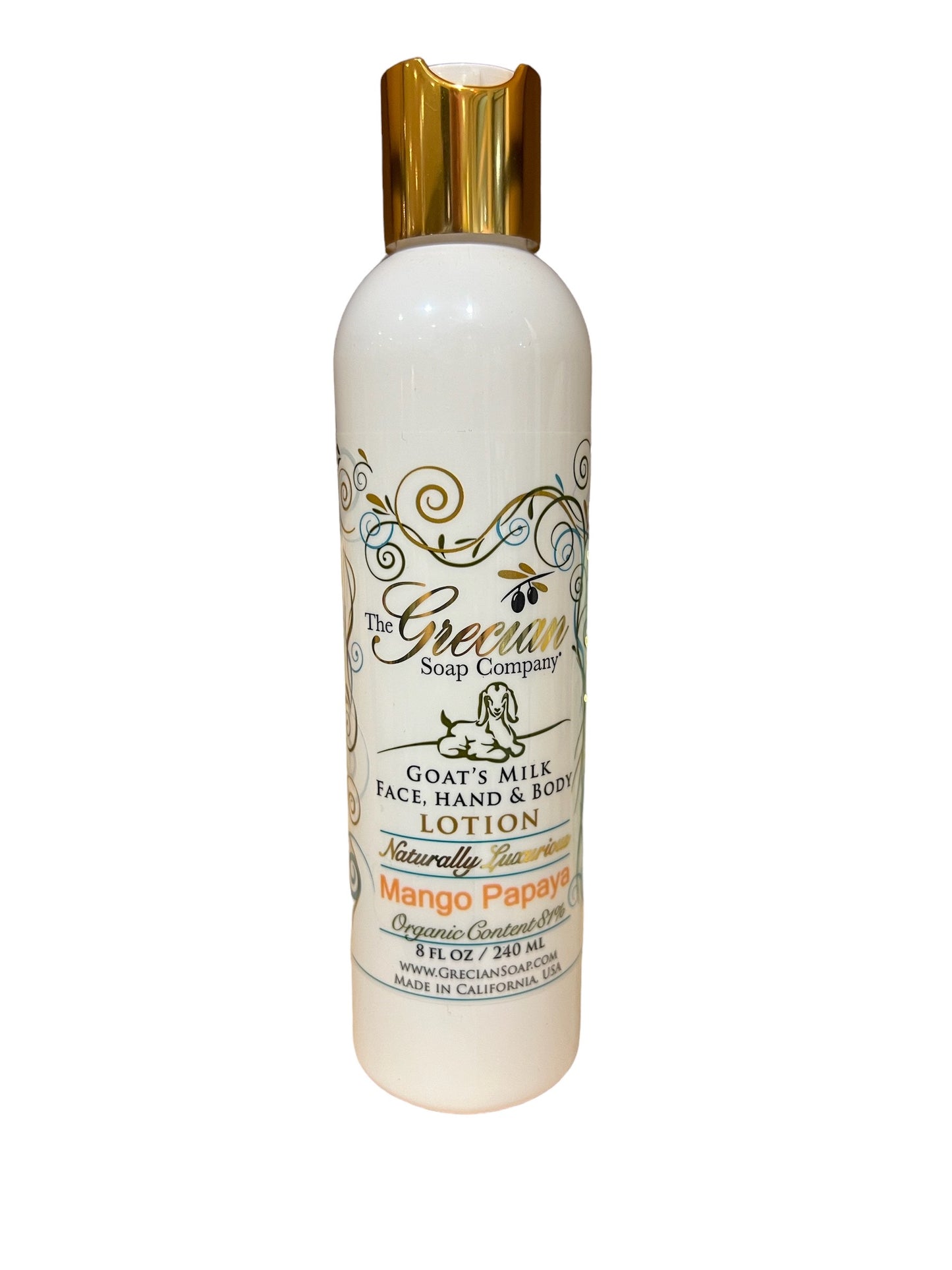 GRECIAN SOAP Mango Papaya Lotion