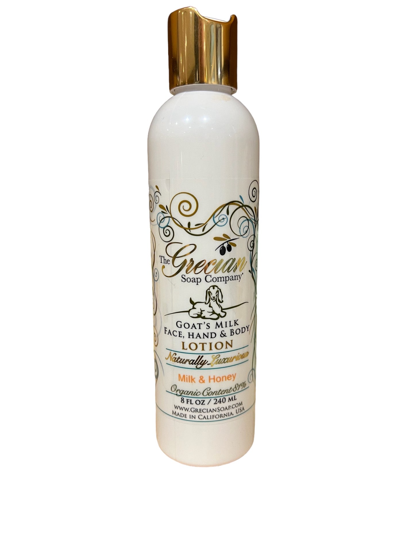 GRECIAN SOAP Milk and Honey Lotion
