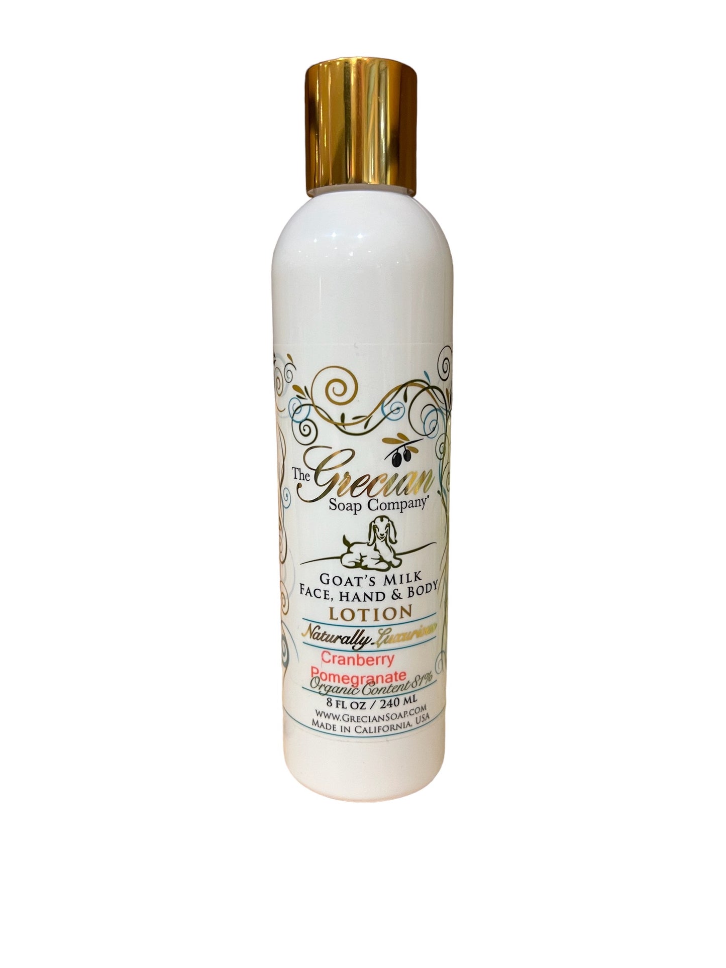 GRECIAN SOAP Cranberry Pomegranate Lotion