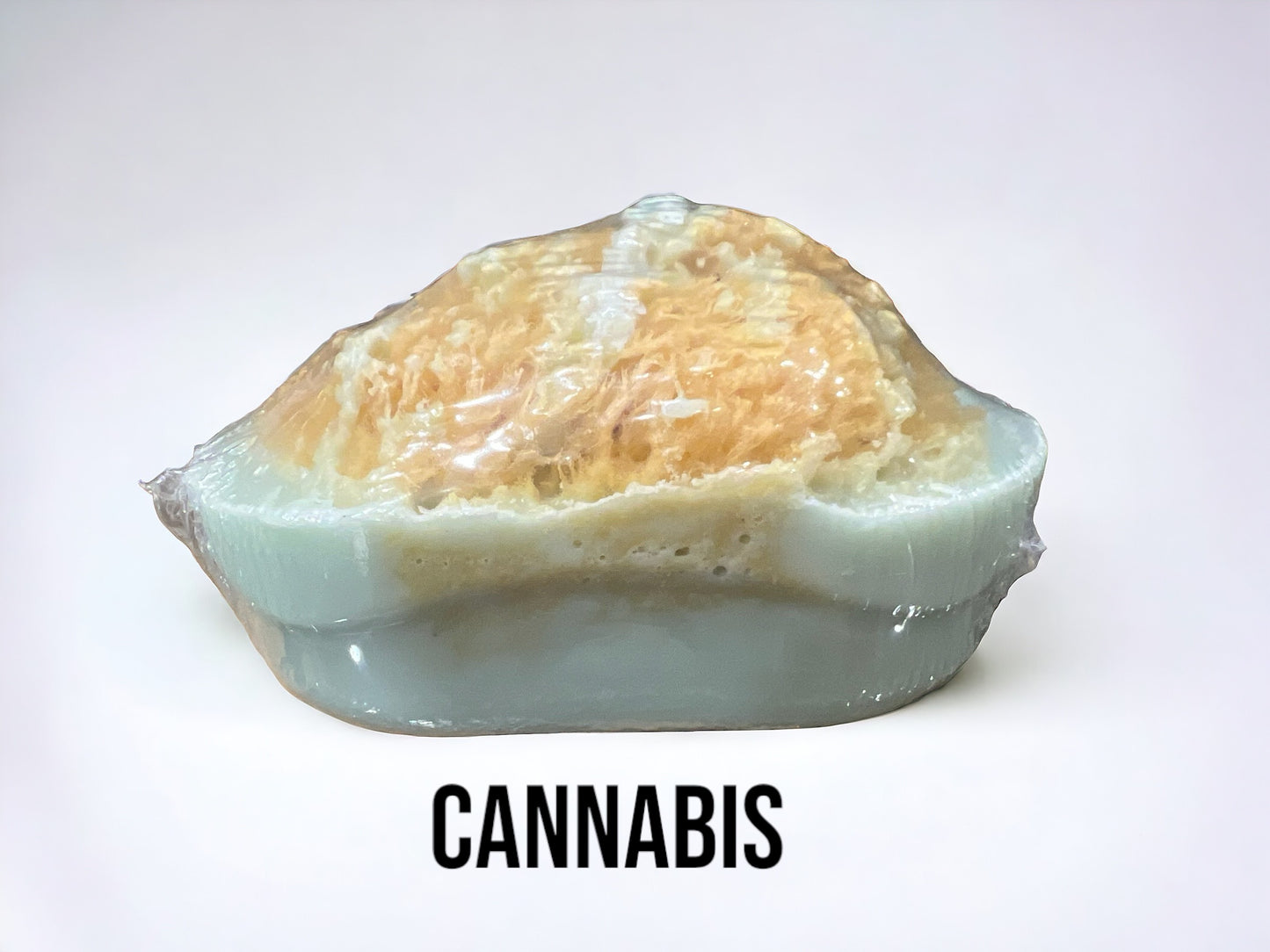 Natural Sea Sponge Goats Milk Soap Cannabis