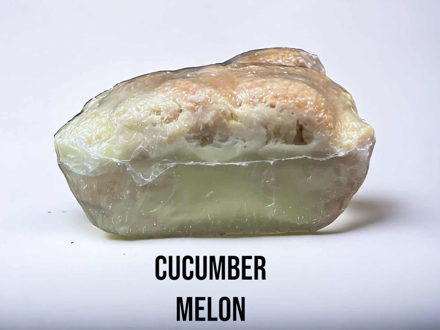 Natural Sea Sponge Goats Milk Soap Cucumber Melon