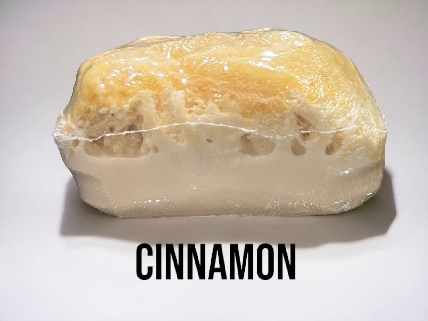 Natural Sea Sponge Goats Milk and Olive Oil Soap Cinnamon