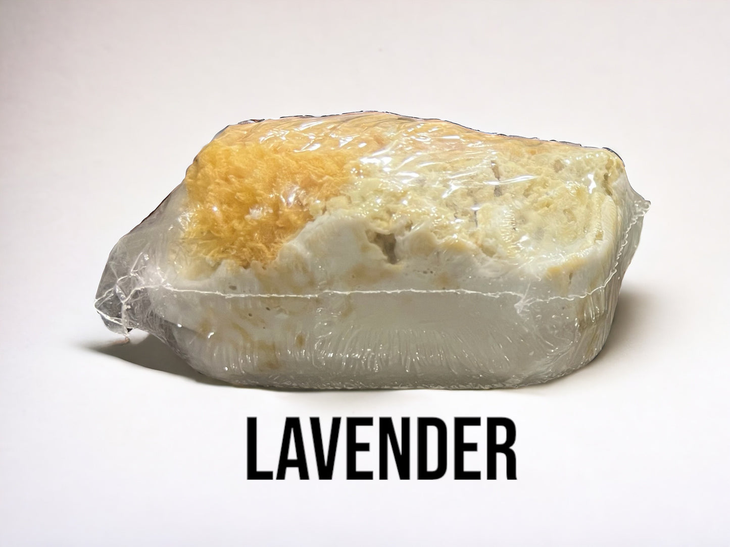 Natural Sea Sponge Soap Goats Milk and Olive Oil Lavender
