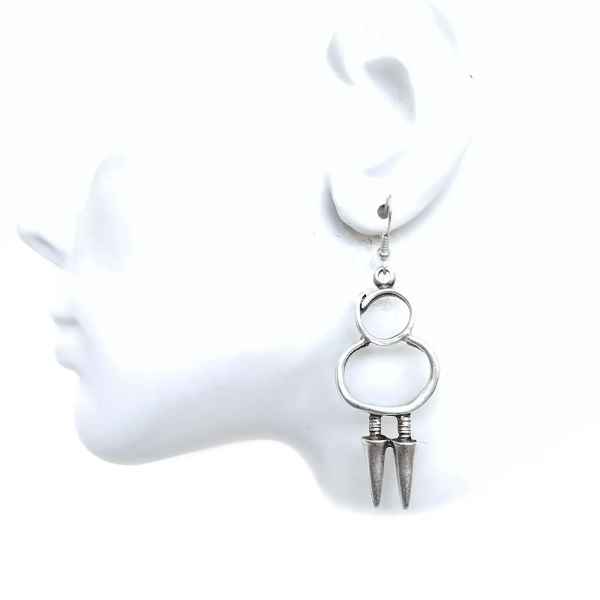 CHANOUR Handmade Pewter Earrings - KU140