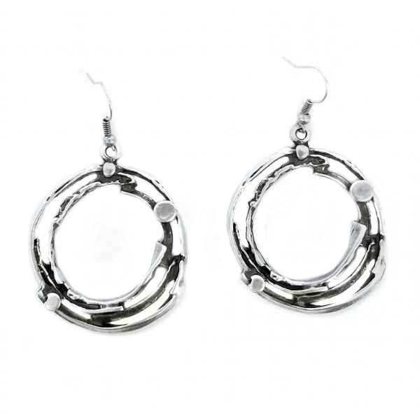 CHANOUR Handmade Pewter Earrings - KU90