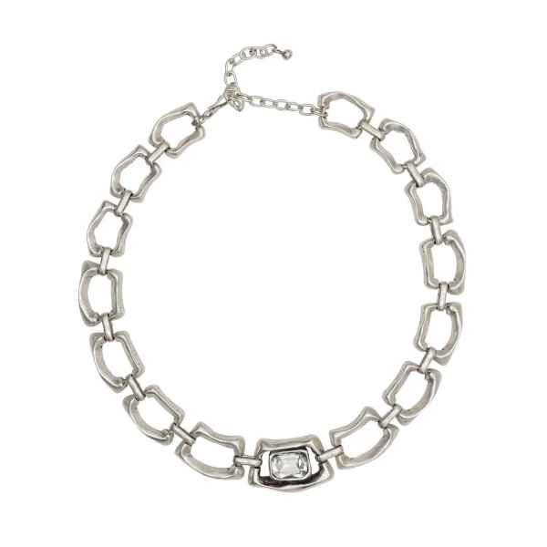 CHANOUR Handmade Castle Pewter Necklace - NN3508