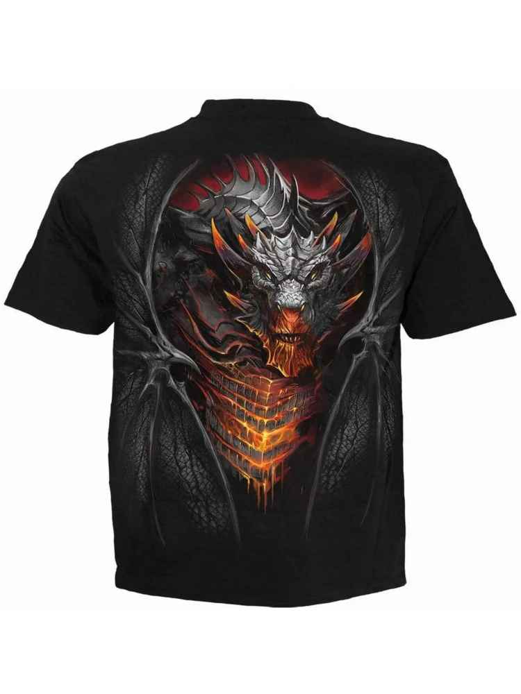 SPIRAL Draconis - T-Shirt Black