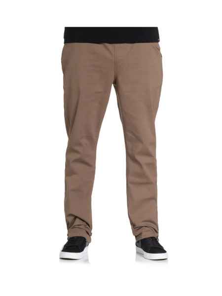 SULLEN Stretched E-Waist Canvas Pants - Walnut