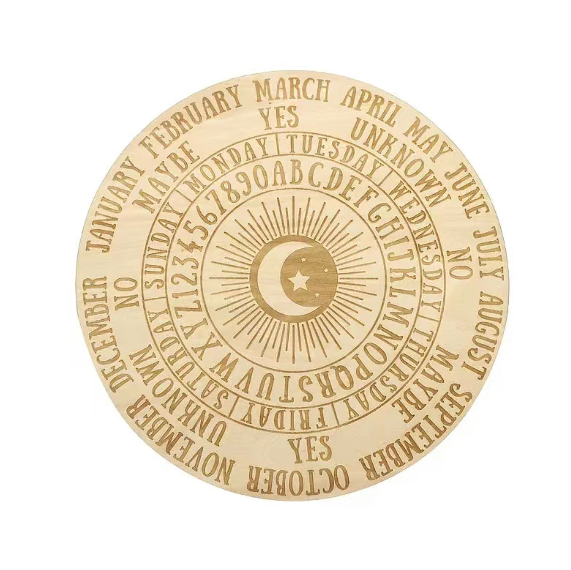 Pendulum Board Dowsing Board
