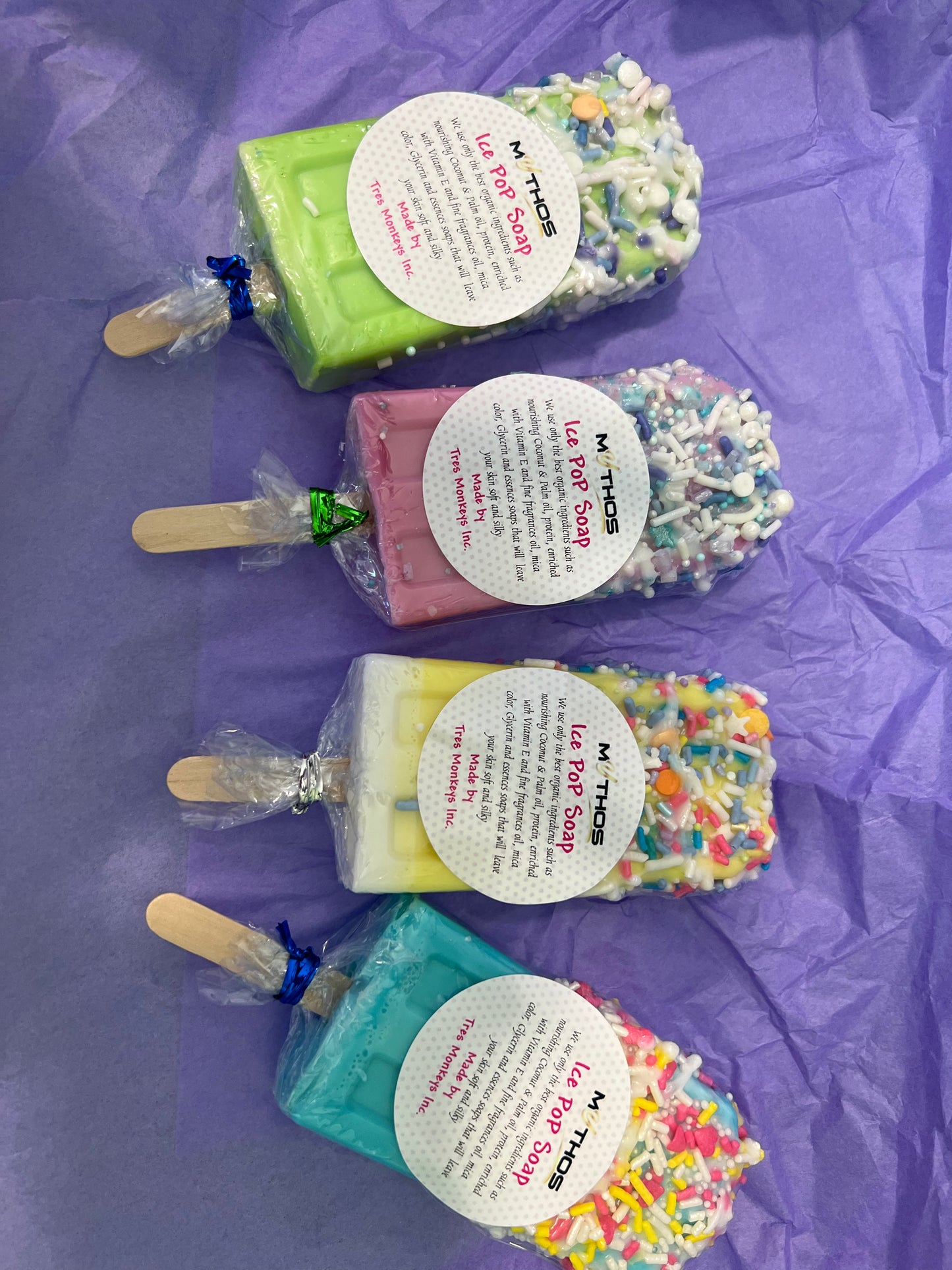 Popsicle soap