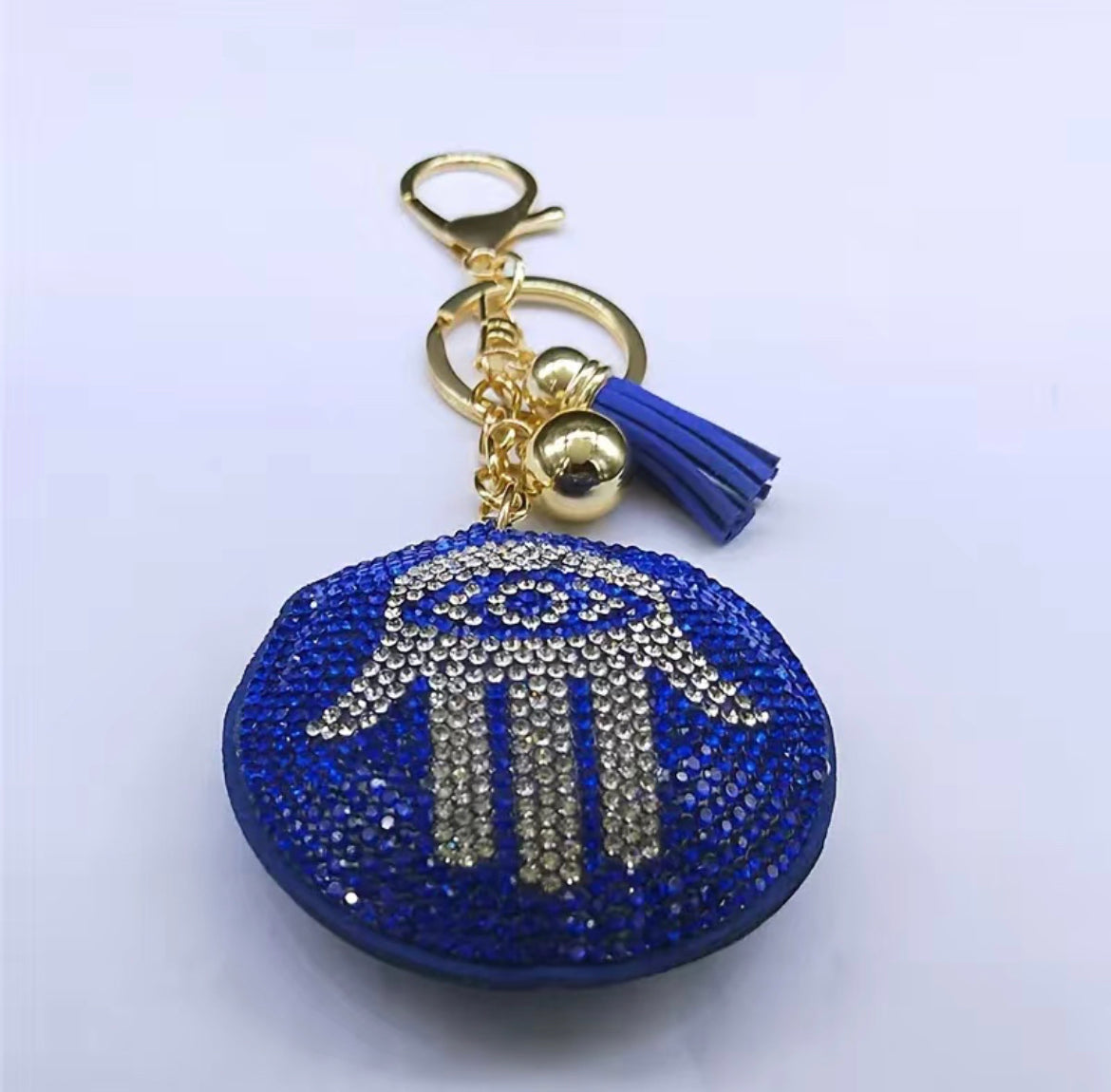 Hamsa Hand Keychain