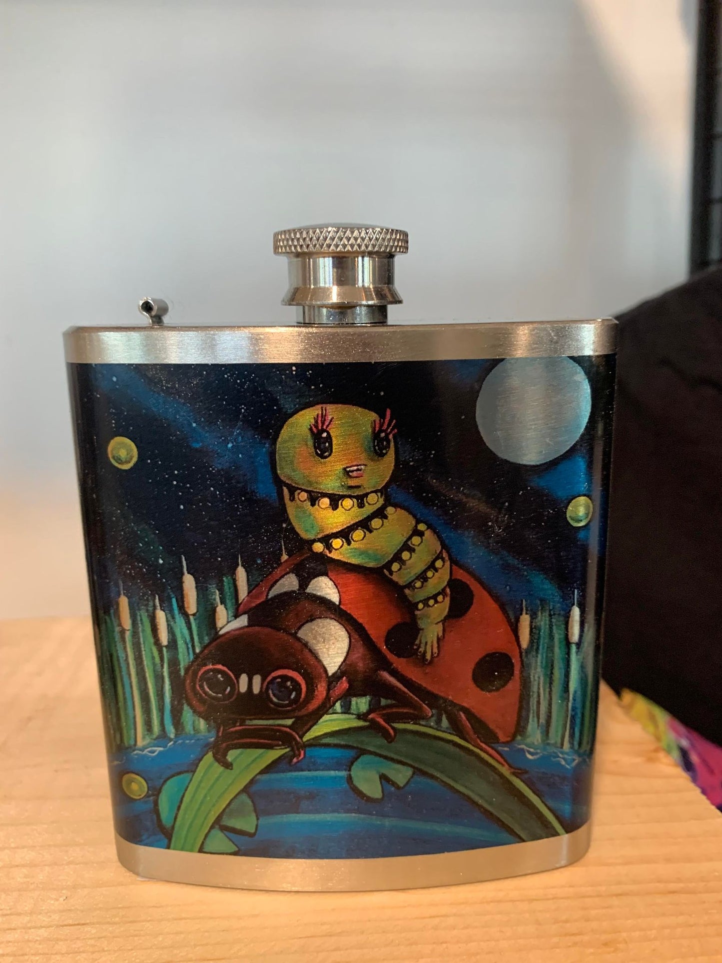 Large Carousel Flask