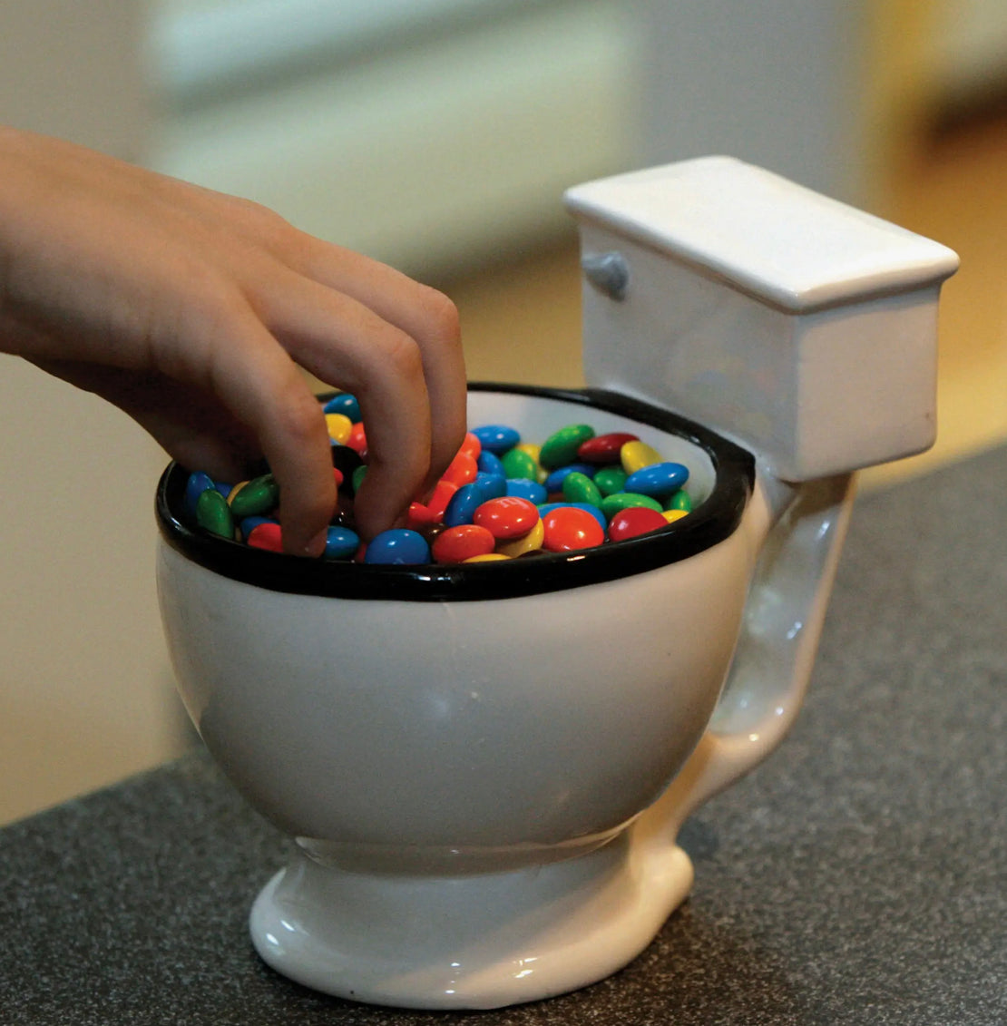 Drinking from the throne! Coffee mug