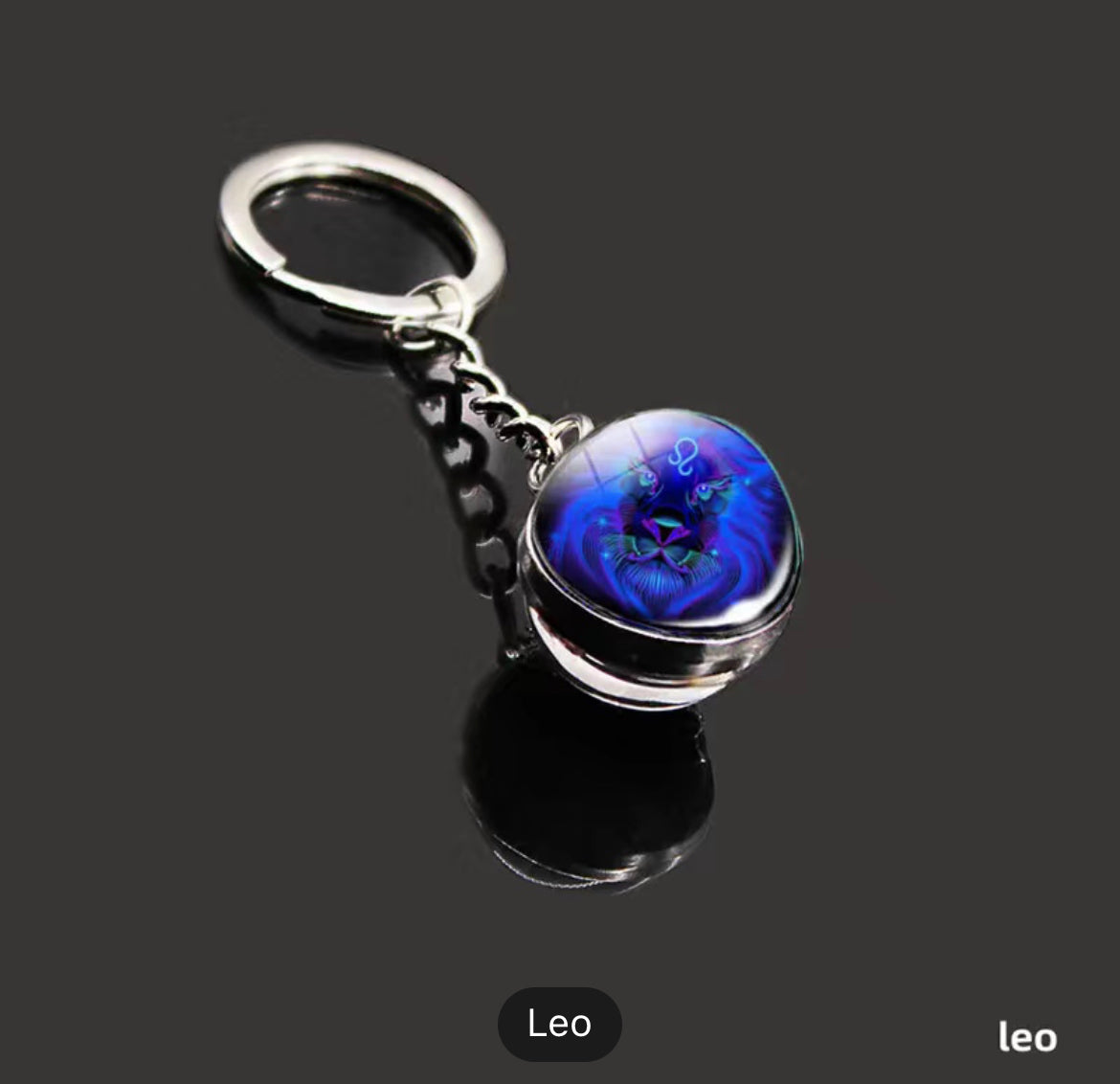 Constellation Zodiac Keychain