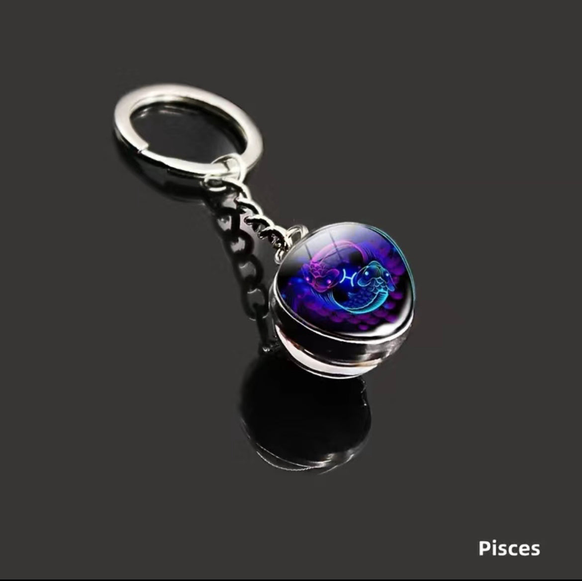 Constellation Zodiac Keychain