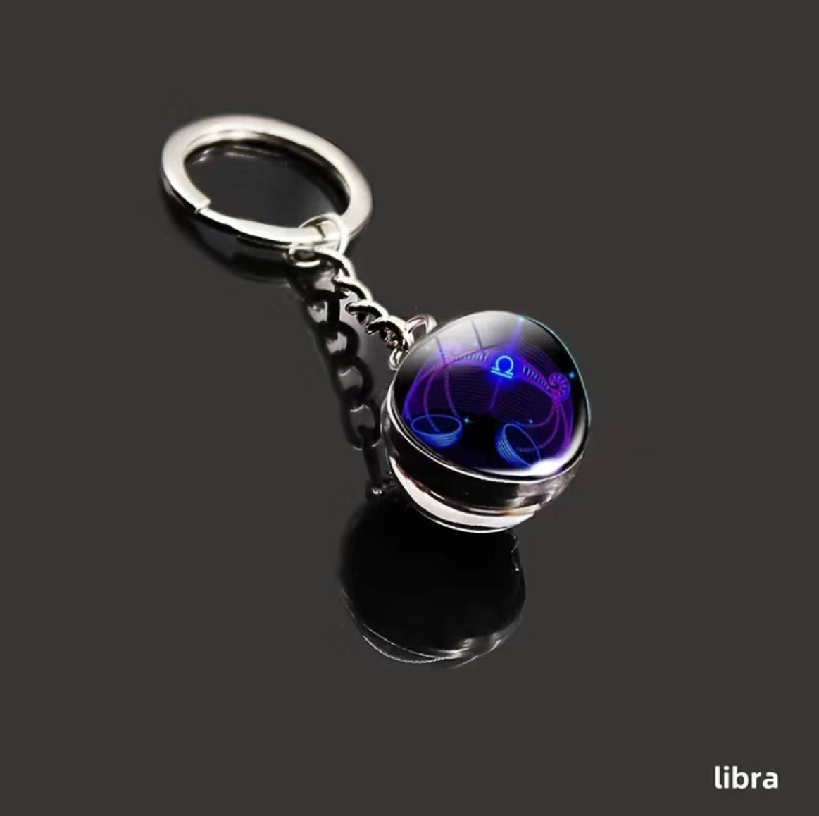Constellation Zodiac Keychain