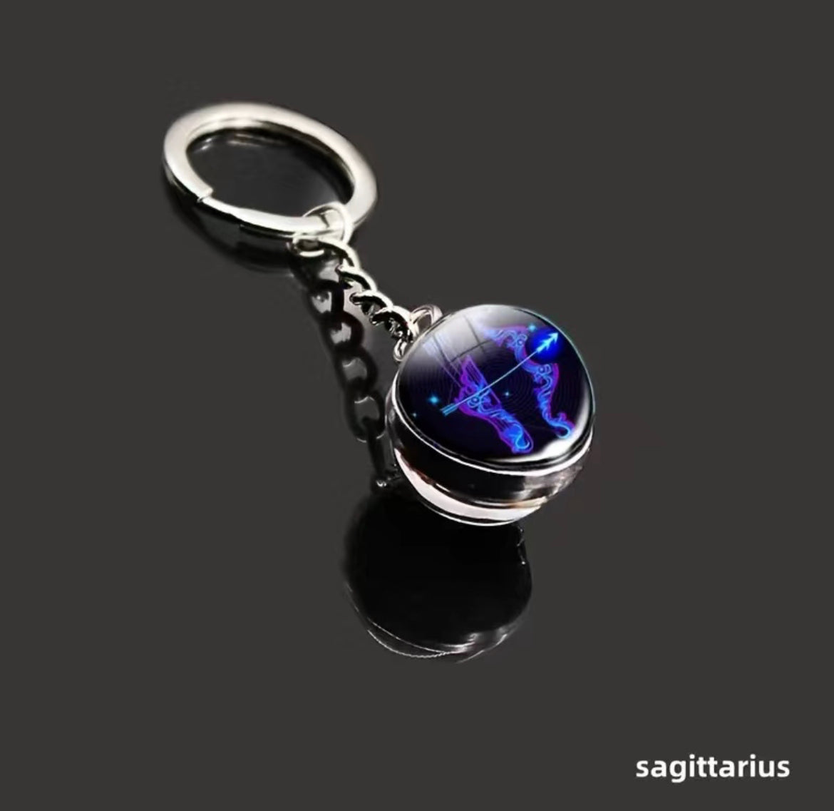 Constellation Zodiac Keychain