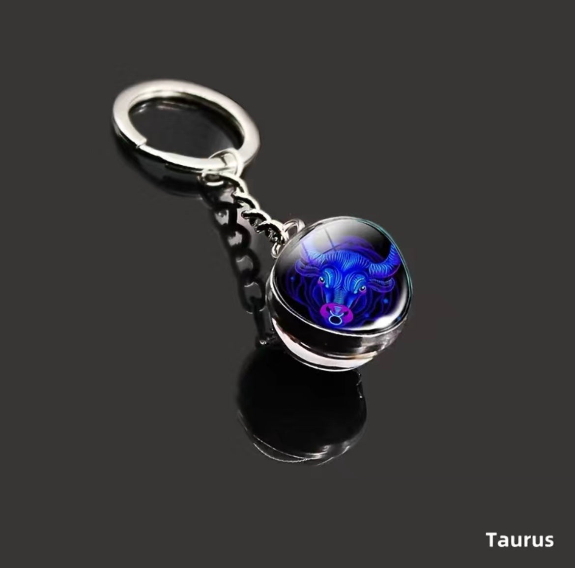 Constellation Zodiac Keychain