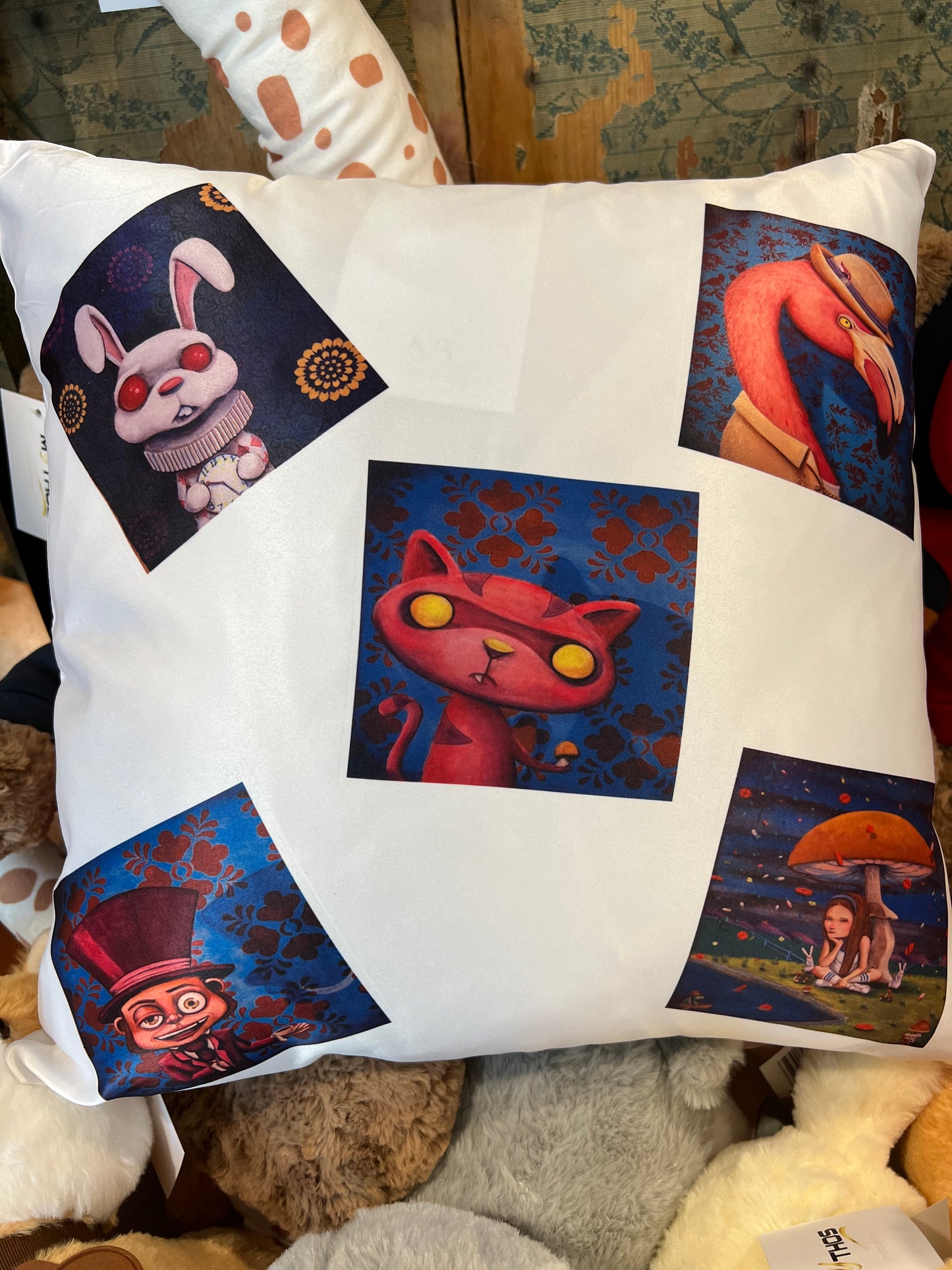 Collage of Nelson Perez Art