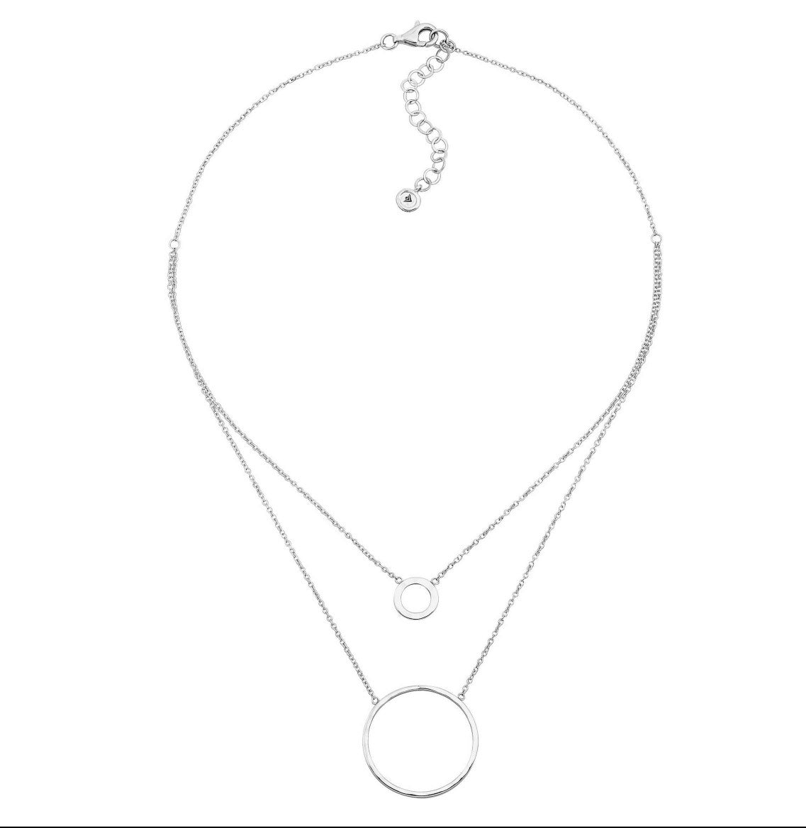 Silpada 'Layered Karma' Necklace in Sterling Silver