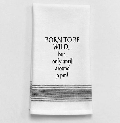 BORN TO BE WILD... Kitchen Towel