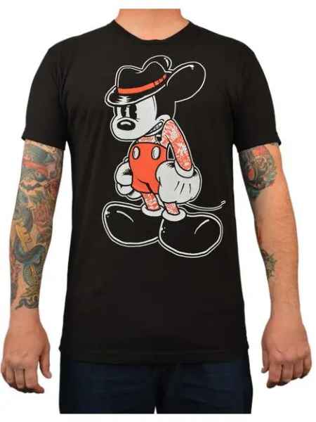 Black Market Mean Mouse - Men's T-Shirt