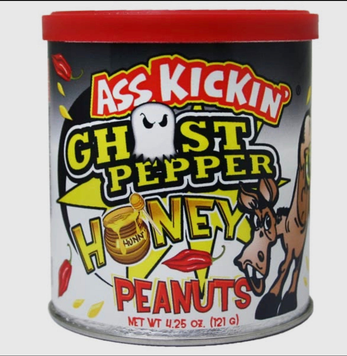 Ass Kickin’ Ghost Pepper Honey Peanuts