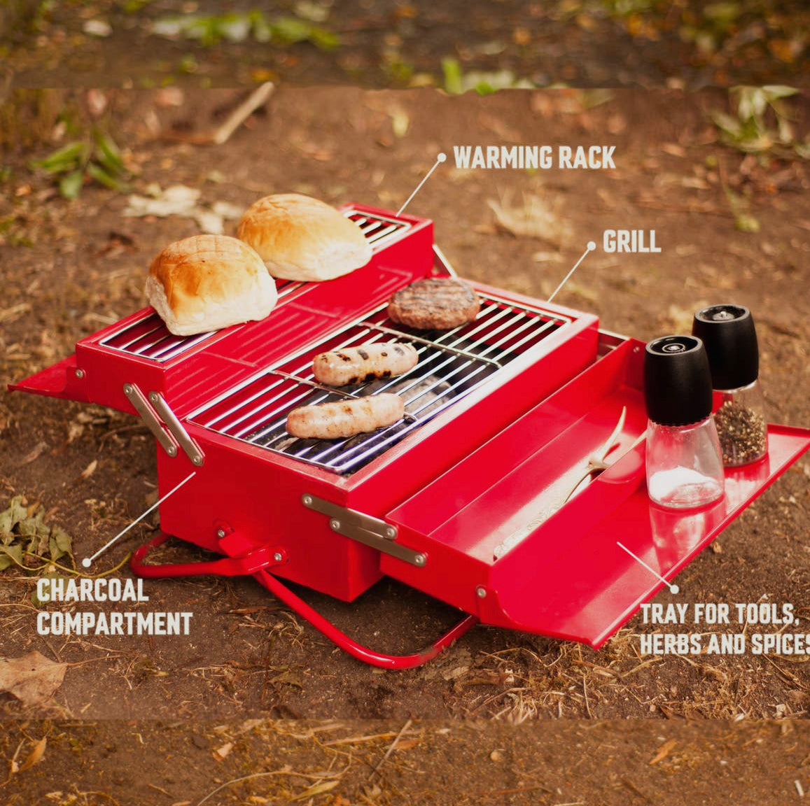 Tool Box Grill a must for every man